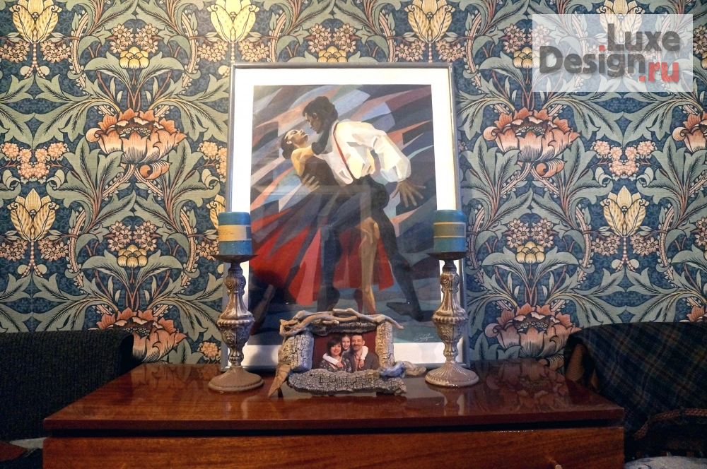 Дизайн интерьера спальни "Спальня с радикальными обоями" (фото 3)