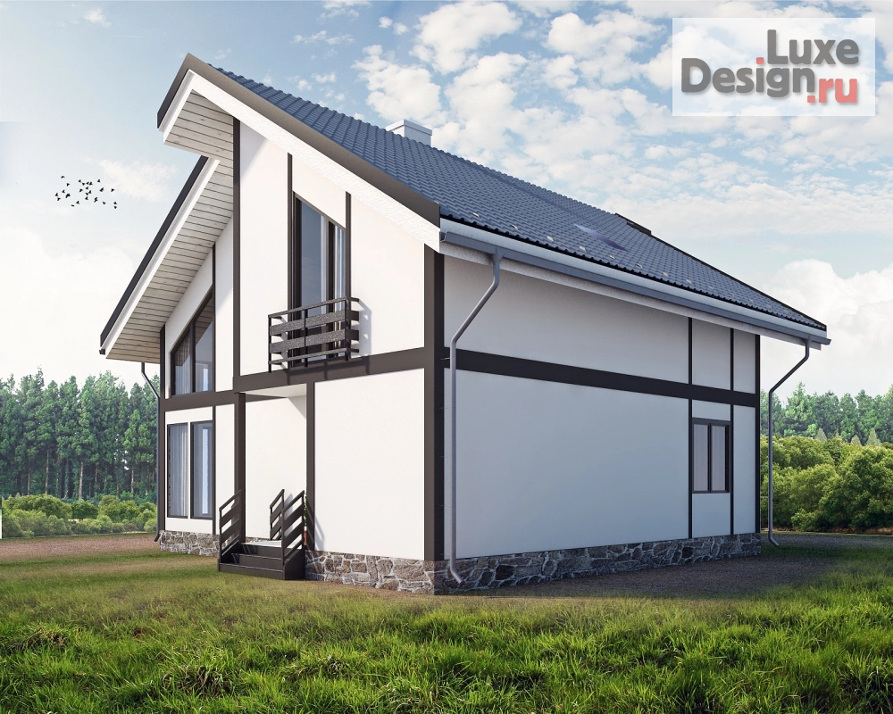 Частная архитектура "Дом в Тахтамышево" (фото 3)